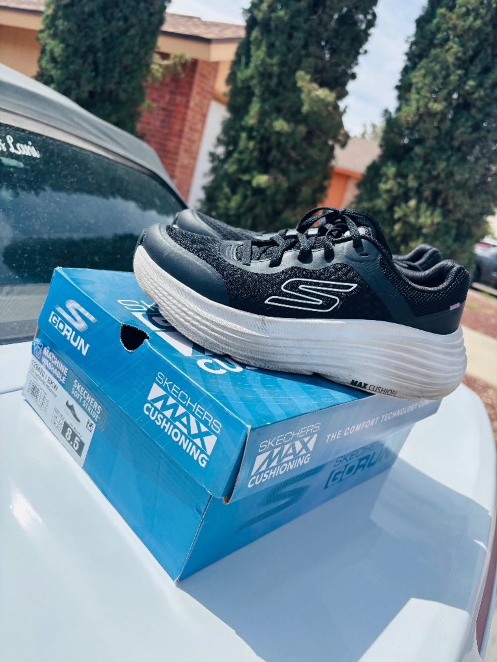 Sketchers max cushioning 8.5